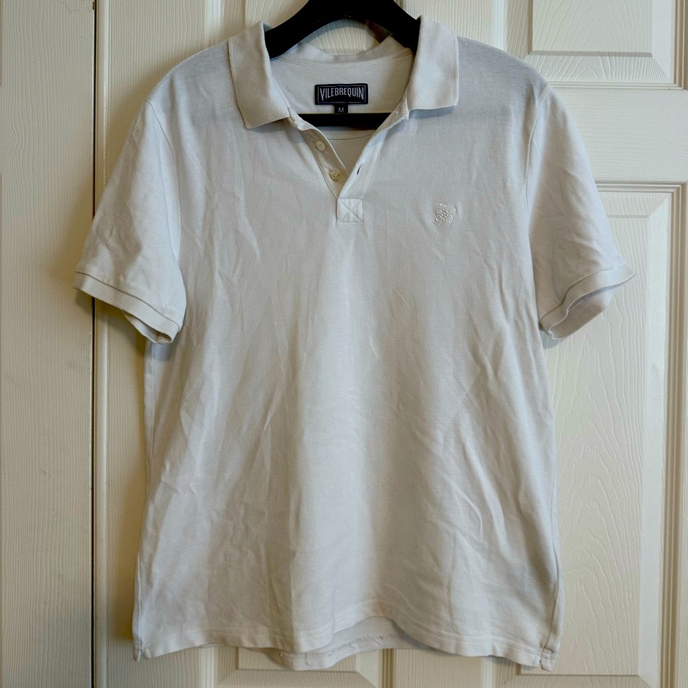 Vilebrequin classic slim polo -white